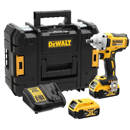 Dewalt 18V, 5.0Ah, 400Nm, Impact Wrench, 1/2 (DCF894P2-QW)