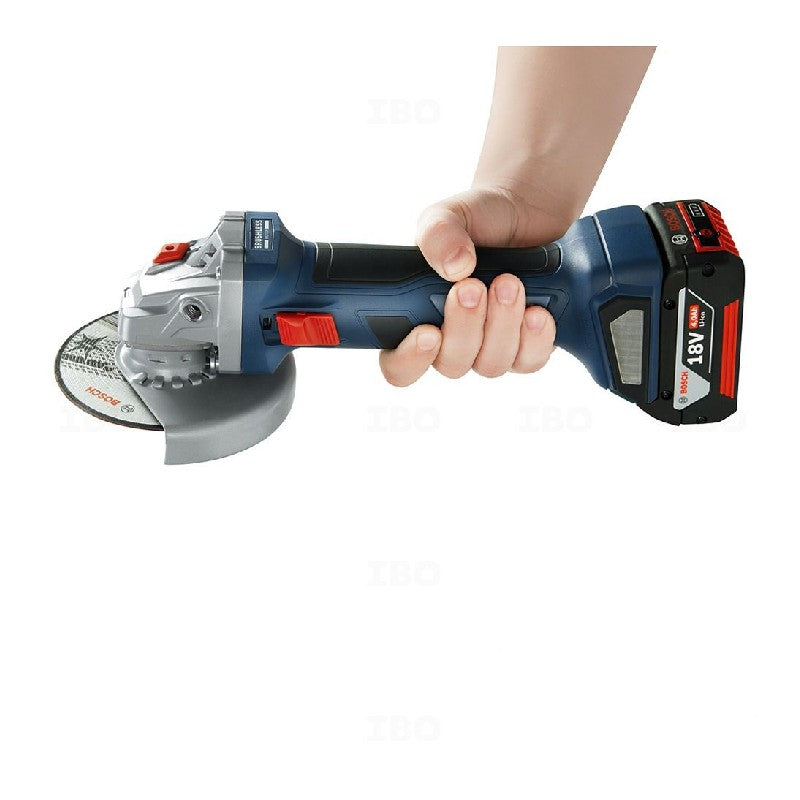 Bosch Gws 180-Li - 100mm Kit (2b+1c) Angle Grinder