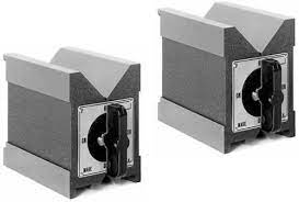 Nicon Precision Magnetic Vee Blocks Hardened N-307