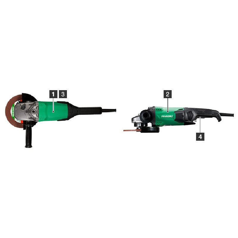 Hikoki 180mm (7") Disc Grinder G18STS8Z