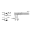 Insize Digital Caliper With Interchangeable Points - 1530