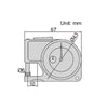 Insize Thickness Gauge - 2363