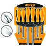 Ingco 6 Pcs Screwdriver Set