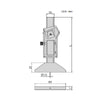 Insize Mini Digital Depth Gauge With Round Bar - 1140