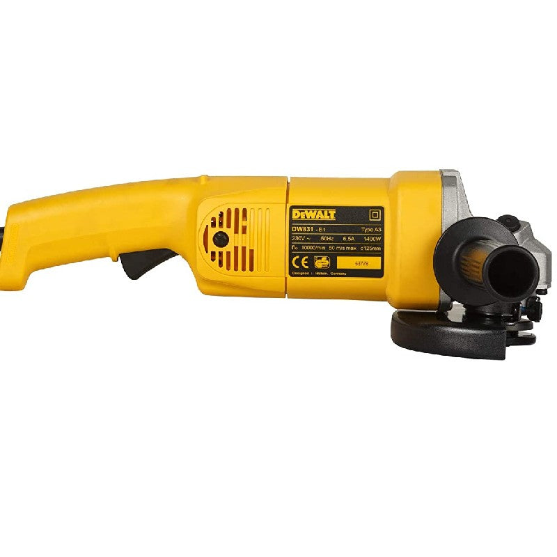 Dewalt 1400W, 125mm Angle Grinder  10,000 rpm  (DW831-IN)
