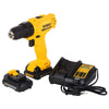 Dewalt 10.8V, 1.3Ah, 10mm Compact Drill Driver (DCD700C2-IN)