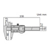 Insize Plastic Digital Caliper - 1139