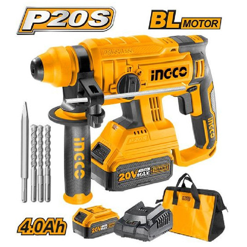 Ingco Lithium-Ion rotary hammer