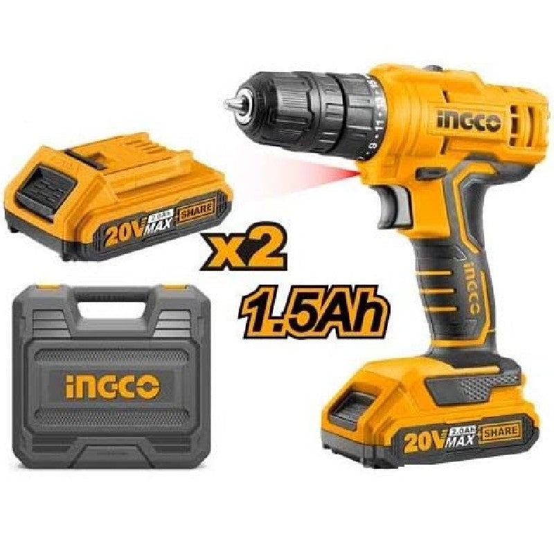 Ingco Lithium-ion impact drill
