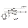 Insize Digital Tube Thickness Caliper - 1161