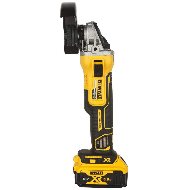 Dewalt 18V, 5.0Ah, 125mm Brushless Slide MAG Kit (DCG405P2-QW)