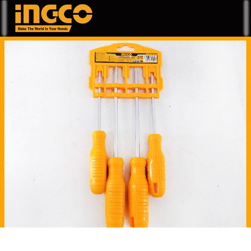 Ingco 4 Pcs Screwdriver Set