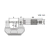 Insize Crimp Height Micrometer - 3266