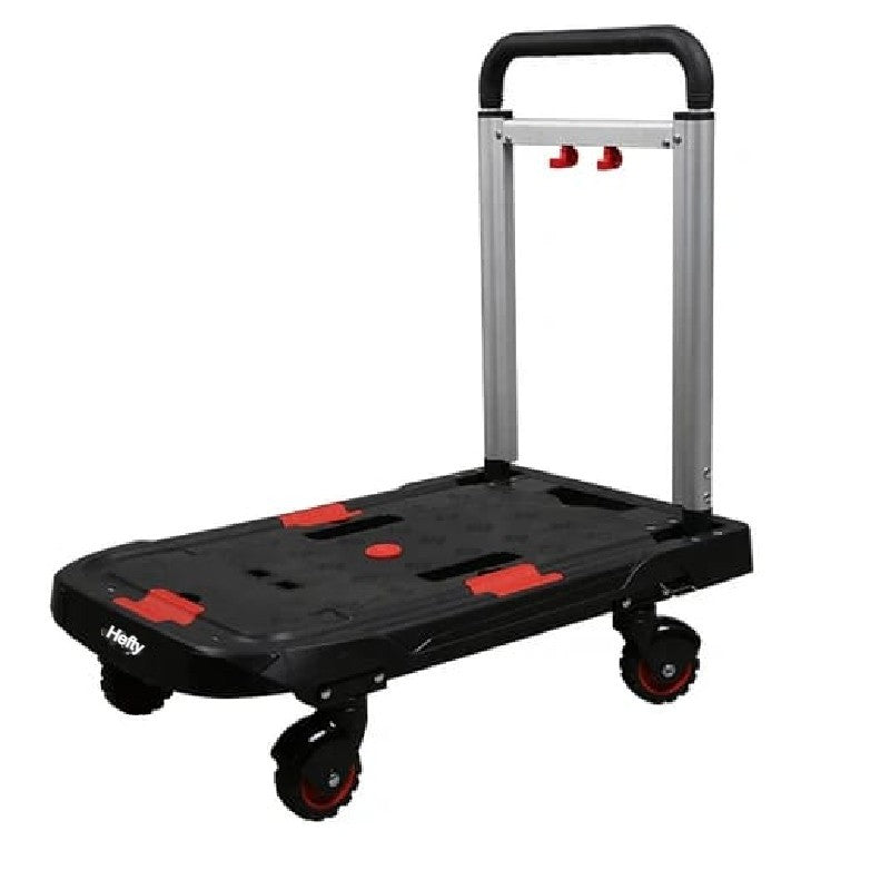 Hefty Heavy Duty Platform trolley with 90kg capacity, Fully Foldable Multi-Functional Dolly Push Cart