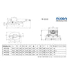 Nicon Precision Milling Machine Vice Swivel Base-Code N-151s