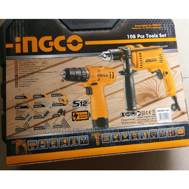Ingco 108 Pcs tools set