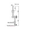 Insize Dial Test Indicator Centering Holder - 6295