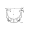 Insize Outside Micrometer With Extension Anvil Collar (Long Range) - 3205