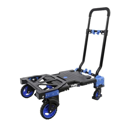 Hefty 2 In 1 Convertible Hand Trolley  Foldable Hand Truck 70/137 KG