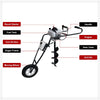 Really 63cc Trolley Earth Auger  For Drilling  2 Stroke