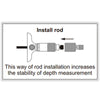 Insize Depth Micrometer - 3241 (Higher Stability)