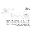 Nicon 3-Way Tilt And Swivel Angular Vice N-154