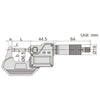 Insize Digital Outside Micrometer (IP65 , Waterproof) - 3108