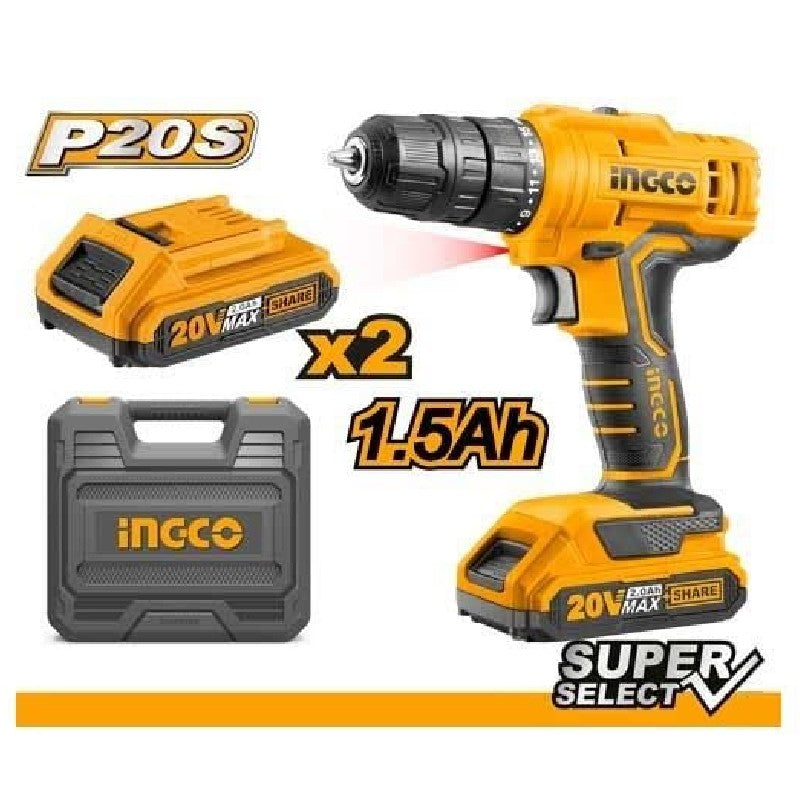 Ingco Lithium-ion impact drill