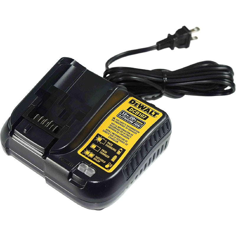 Dewalt High-performance Compact Charger 10.8-18V (DCB107-B1)