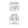 Insize Digital Centerline And Edge To Center Caliper - 1525