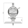 Insize Digital Dial Depth Gauge - 2141