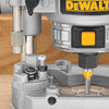 Dewalt 900W 8mm (1/4) Variable Speed Plunge Router (D26203-QS)