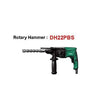 Hikoki Rotary Hammer Drill, 22 Mm - 620 Watts  DH22PBSS9Z