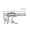 Insize Digital Outside Neck Caliper - 1187