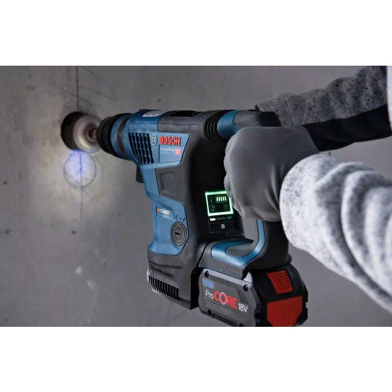Bosch Gbh 18v-34 Cf Professional Cordless Rotary Hammer Biturbo With Sds Plus