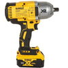 Dewalt 18V, 5.0Ah, 950Nm, High Torque Impact Wrench, BL, 1/2 (DCF899P2-QW)