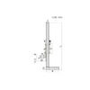 Insize Vernier Height Gauge (Light Duty) - 1253