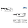 Nicon Precision Tool Maker Sine Vice Screw Type N-168s