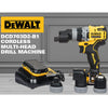 Dewalt 18V, 2.0Ah Burshless Multi-Head Drill (DCD703D2-B1)