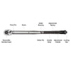 High Quality 1/2 Inch Drive Manual Torque Wrench (40-400nm)