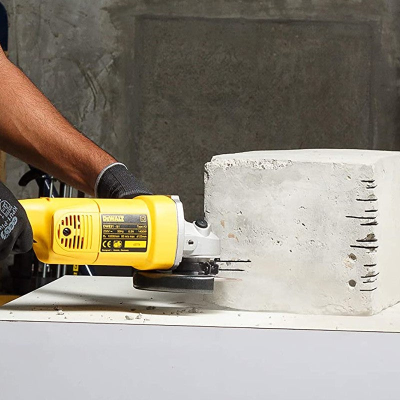 Dewalt 1400W, 125mm Angle Grinder  10,000 rpm  (DW831-IN)