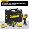 Dewalt 12V Li Ion Brushless Compact Screwdriver (DCF601D2-QW)