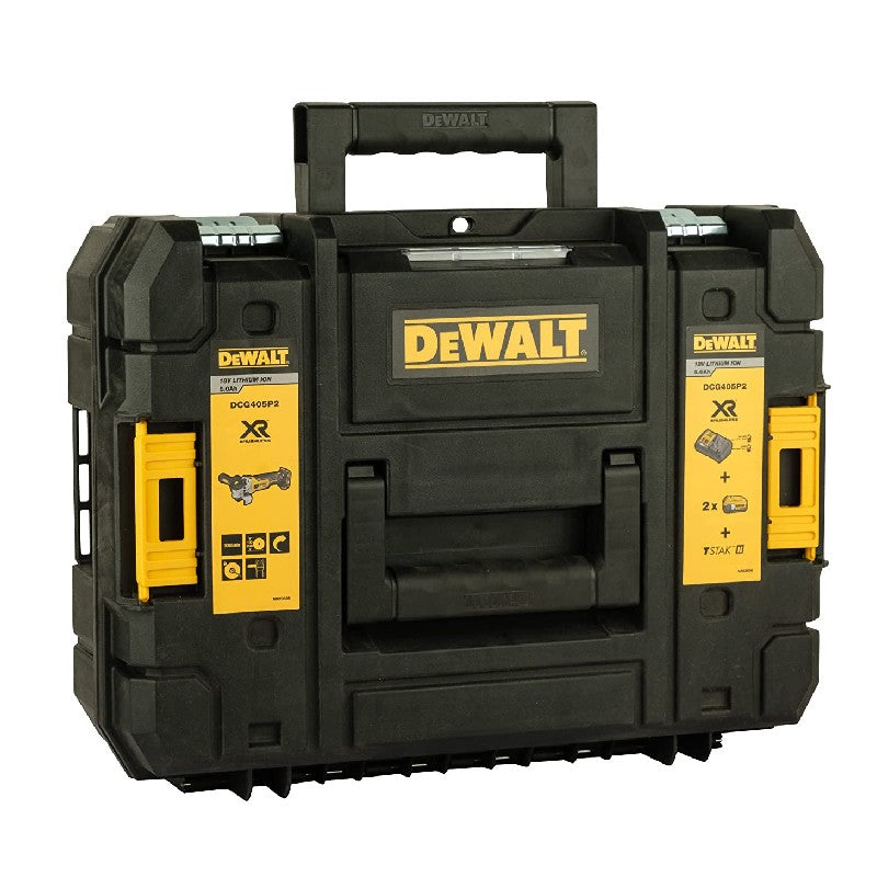 Dewalt 18V, 5.0Ah, 100mm Brushless Slide MAG Kit (DCG405P2-IN)