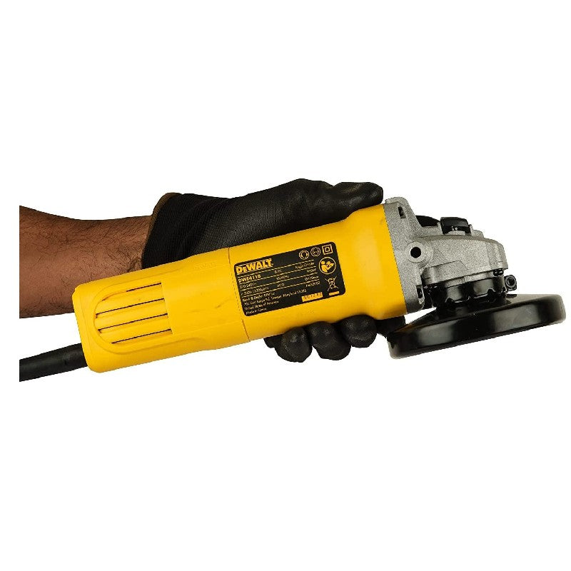 Dewalt 950W, 100mm, 950W, Angle Grinder, Var Speed, NVR, Soft Start (DWE4118-B1)