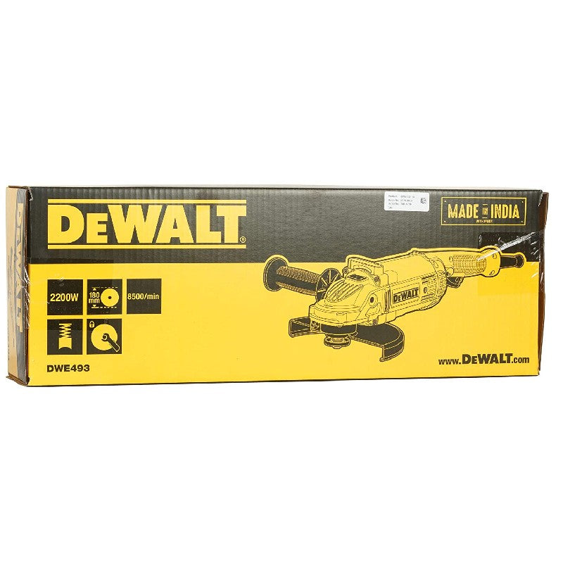 Dewalt Angle Grinder 2200W, 180mm LAG (DWE493-IN)