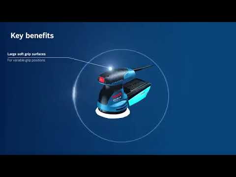 BOSCH GEX 125 1 AE - 125 MM, 250 W PROFESSIONAL RANDOM ORBIT SANDER